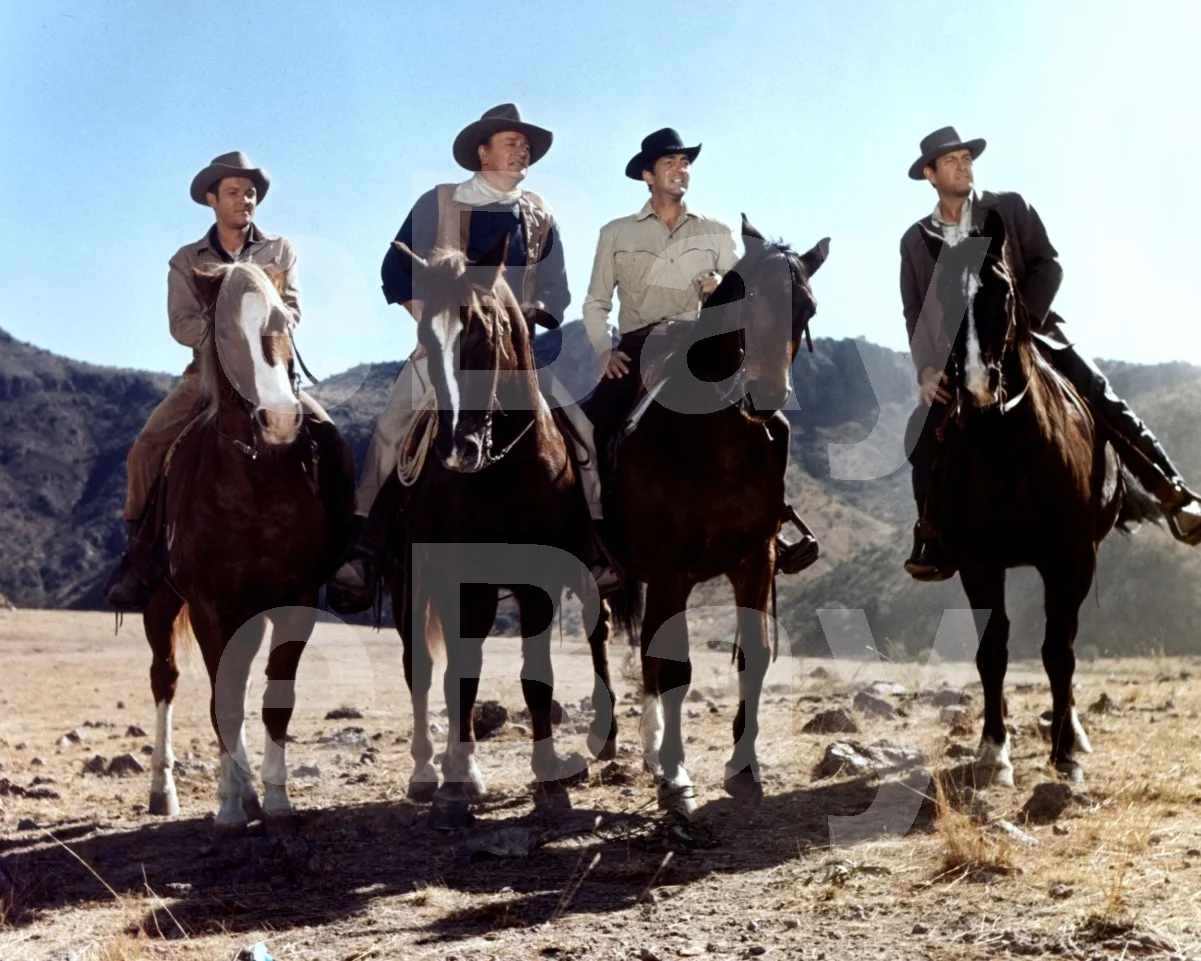 The Sons of Katie Elder (1965) Dean Martin, John Wayne 16x12 Photo Poster Print, изображение 4