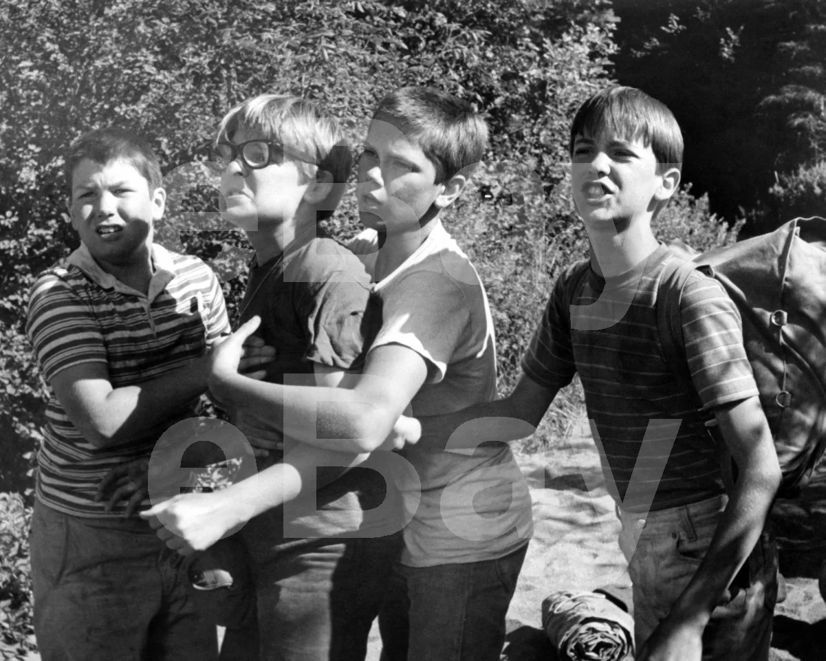 Stand By Me (1986) Wil Wheaton, River Phoenix Cast 16x12 Photo Poster Print, изображение 4
