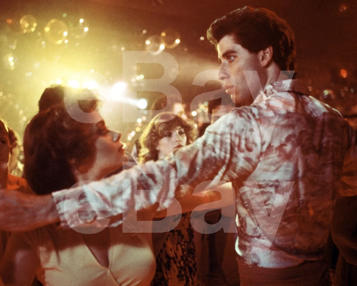 Saturday Night Fever (1977) Karen Lynn Gorney, John Travolta 16x12 Photo Poster, изображение 4
