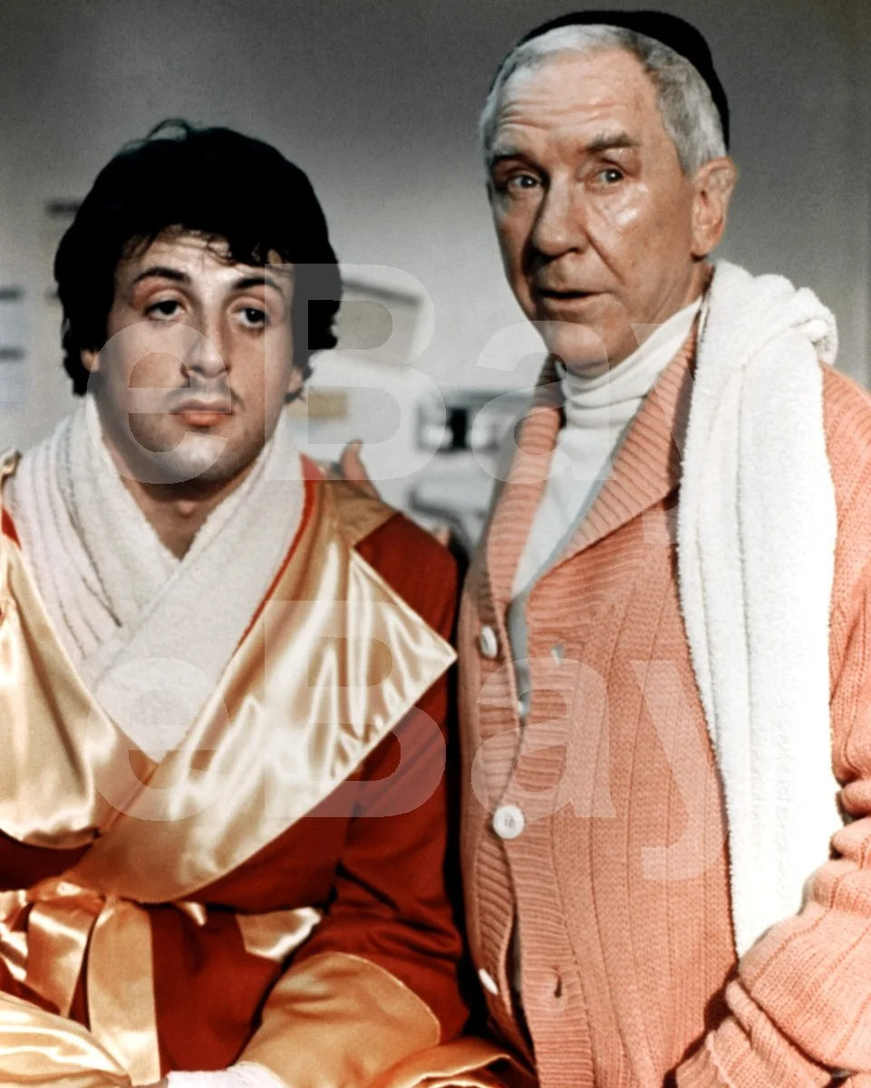 Rocky (1976) Sylvester Stallone, Burgess Meredith 16x12 Photo Poster Print, изображение 4