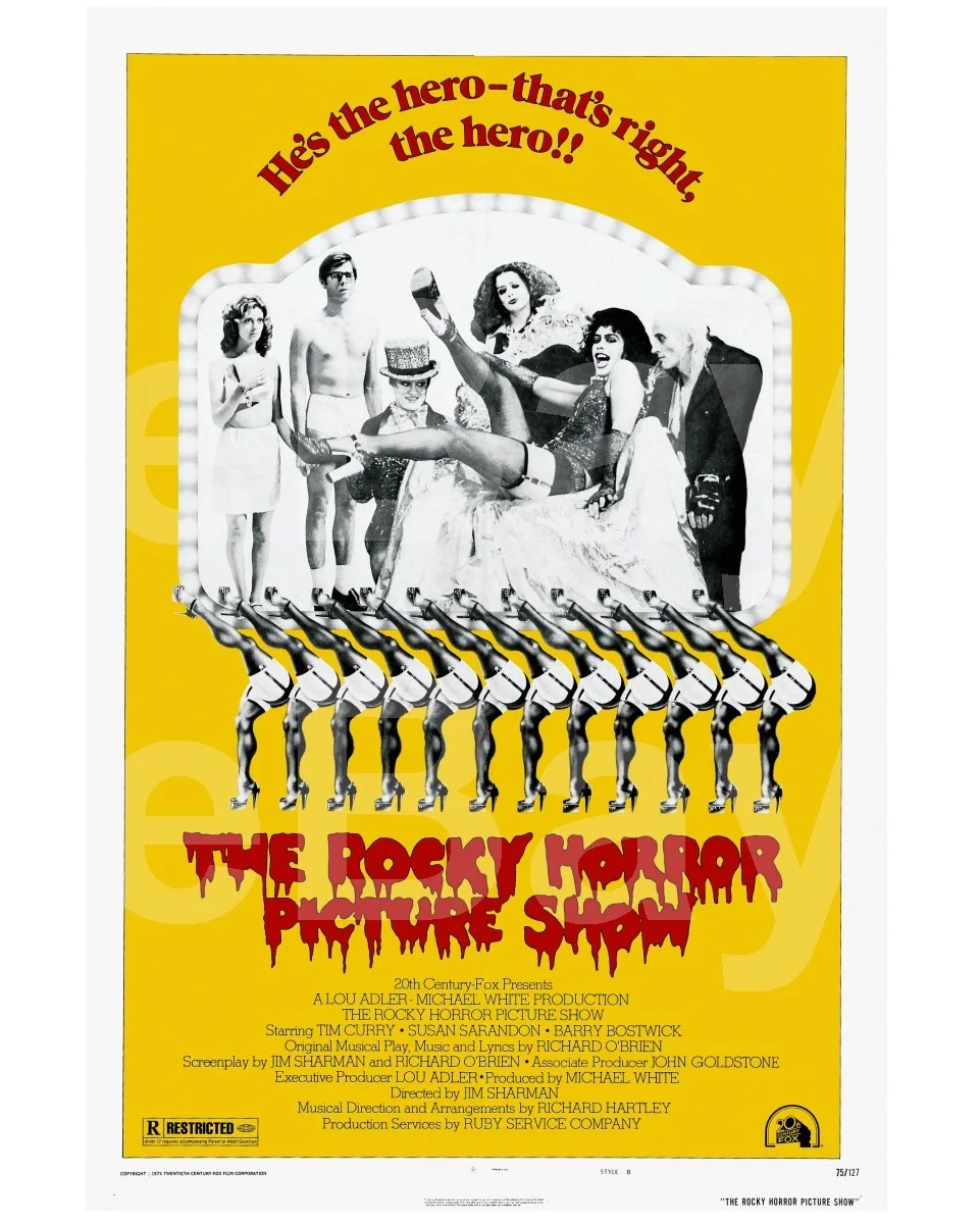 The Rocky Horror Picture Show (1975) Poster Print 16x12 Photo Poster Print, изображение 4