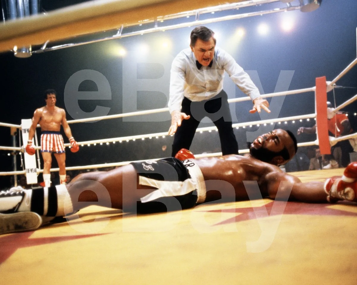 Rocky III (1982) Sylvester Stallone, Mister T 16x12 Photo Poster Print, изображение 4