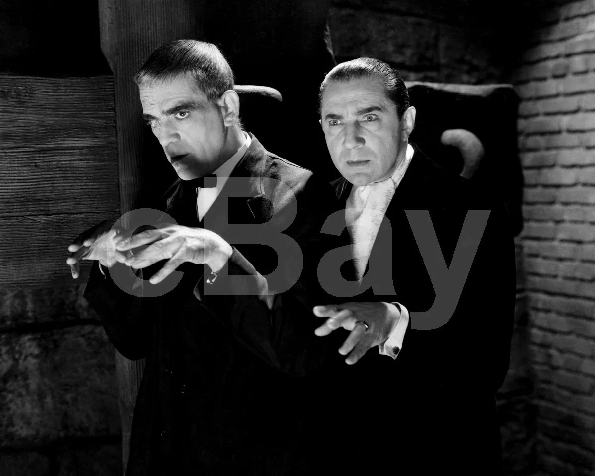 The Raven (1935) Boris Karloff, Bela Lugosi 16x12 Photo Poster Print, изображение 4