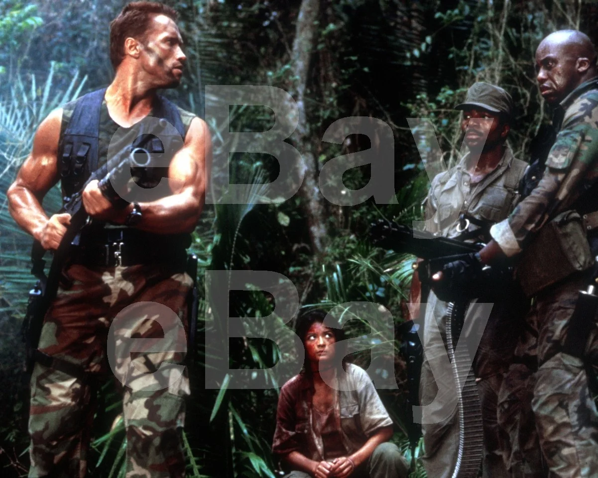 Predator (1987) Arnold Schwarzenegger, Carl Weathers, Bill Duke 16x12 Photo, image 4
