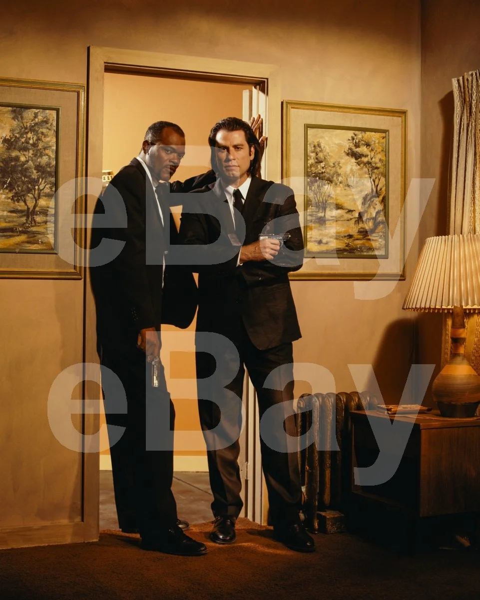 Pulp Fiction (1994) Samuel L. Jackson, John Travolta 16x12 Photo Poster Print, изображение 4