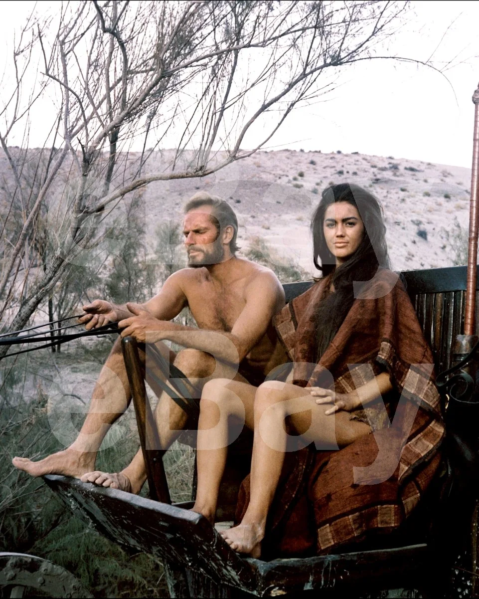 Planet of the Apes (1968) Linda Harrison, Charlton Heston 16x12 Photo Poster, изображение 4