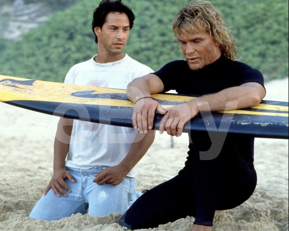 Point Break (1991) Keanu Reeves, Patrick Swayze 16x12 Photo Poster Print, image 4