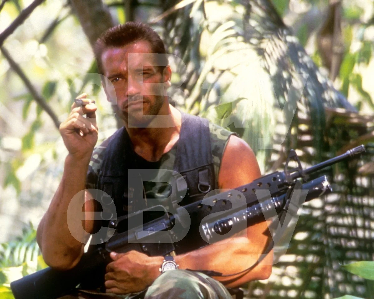 Predator (1987) Arnold Schwarzenegger 16x12 Photo Poster Print, изображение 4
