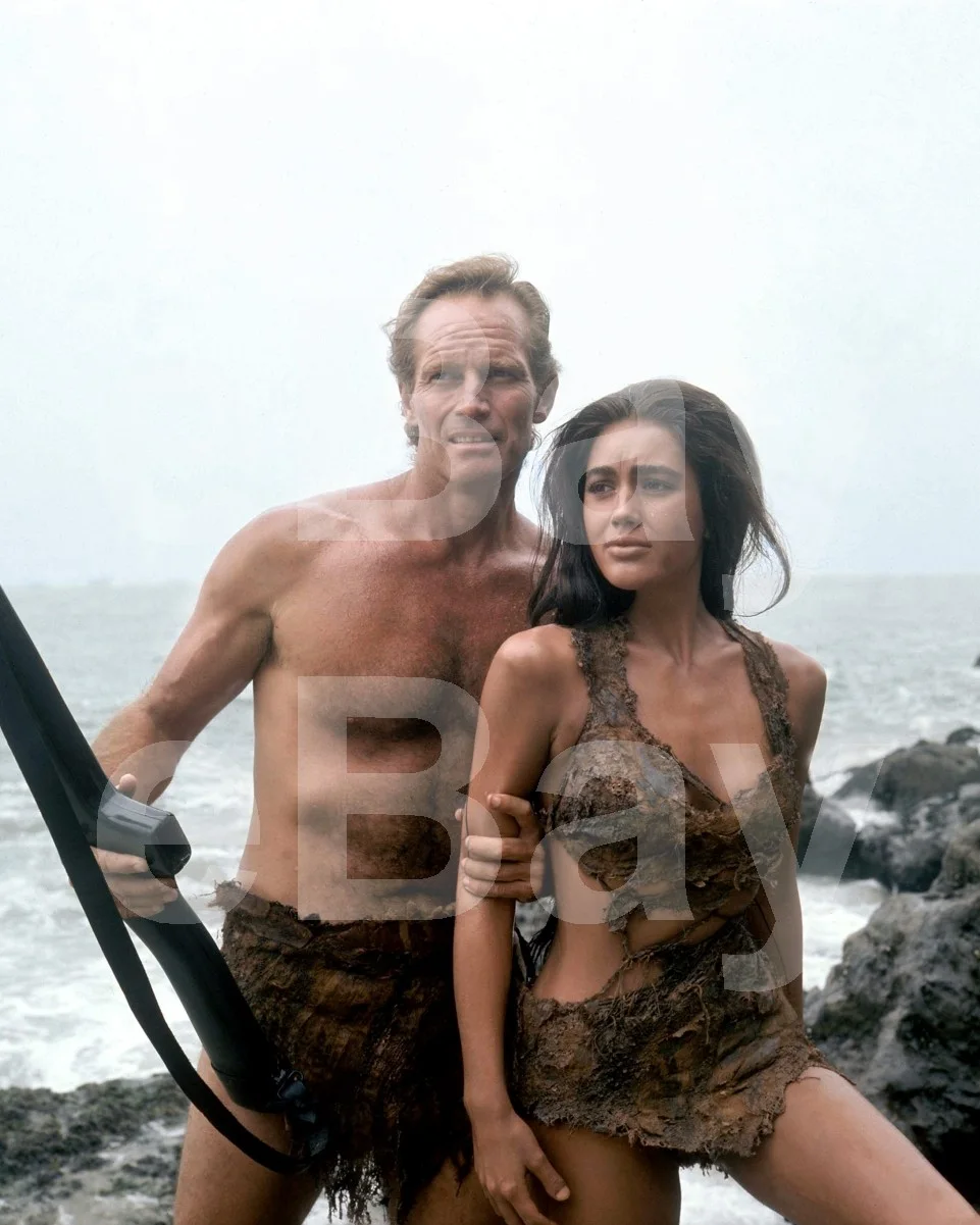 Planet of the Apes (1968) Linda Harrison, Charlton Heston 16x12 Photo Poster, изображение 4