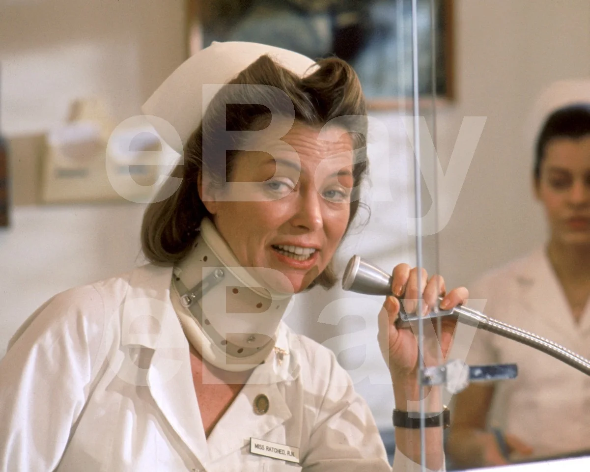 One Flew Over the Cuckoo's Nest (1975) Louise Fletcher 16x12 Photo Poster Print, изображение 4