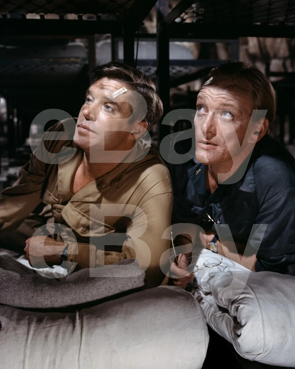Operation Crossbow (1965) George Peppard, Jeremy Kemp 16x12 Photo Poster Print, изображение 4