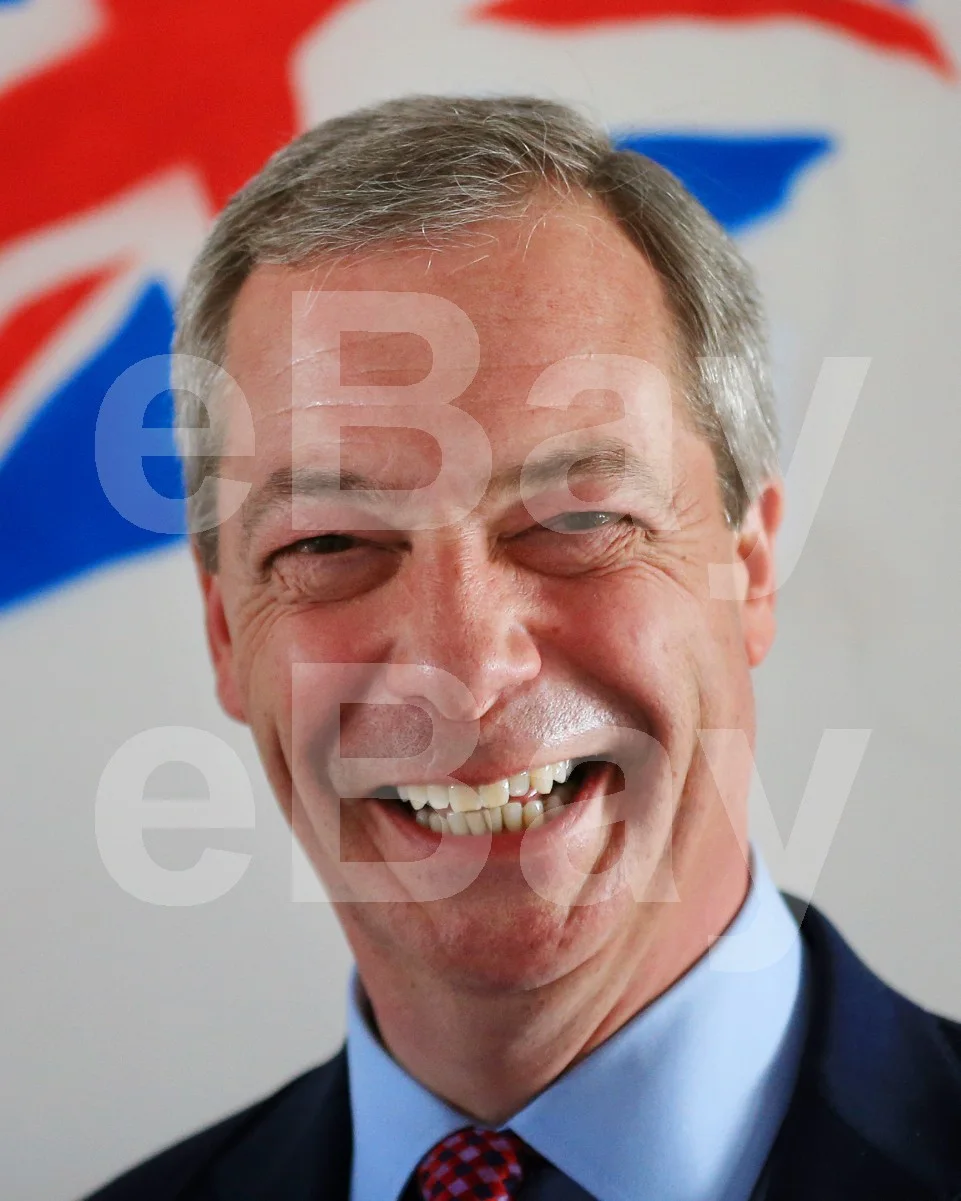 Nigel Farage 16x12 Photo Poster Print, изображение 4