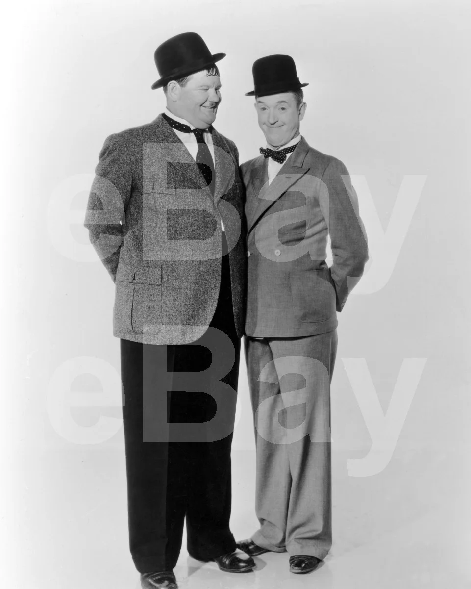 Night Owls (1930) Laurel & Hardy, Stan Laurel, Oliver Hardy 16x12 Photo Poster, изображение 4