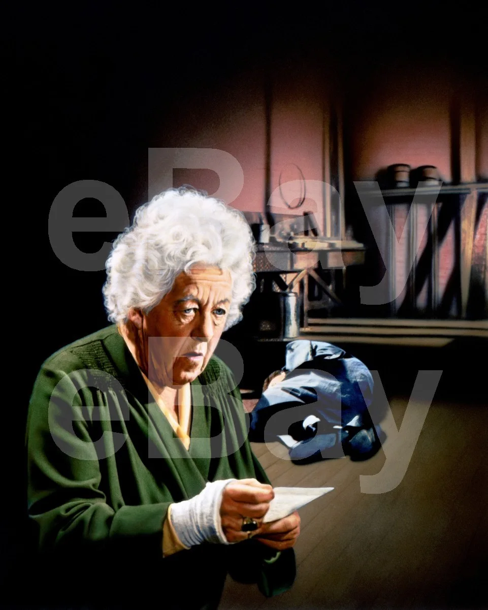 Murder Most Foul (1964) Margaret Rutherford "Miss Marple" Art 16x12 Photo, изображение 4
