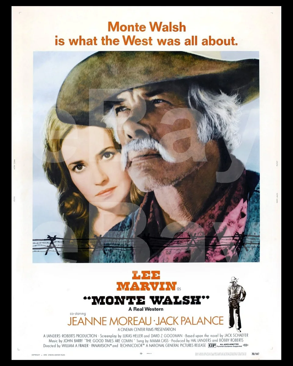 Monte Walsh (1970) Lee Marvin, Poster Print Art 16x12 Photo Poster Print, изображение 4