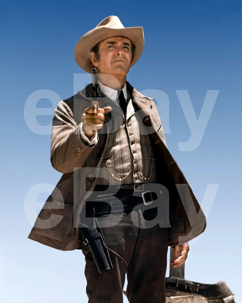 My Name Is Nobody (1973) Henry Fonda 16x12 Photo Poster Print, изображение 4