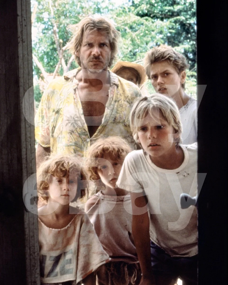 Mosquito Coast (1986) Harrison Ford, Jadrien Steele, River Phoenix 16x12 Photo, изображение 4