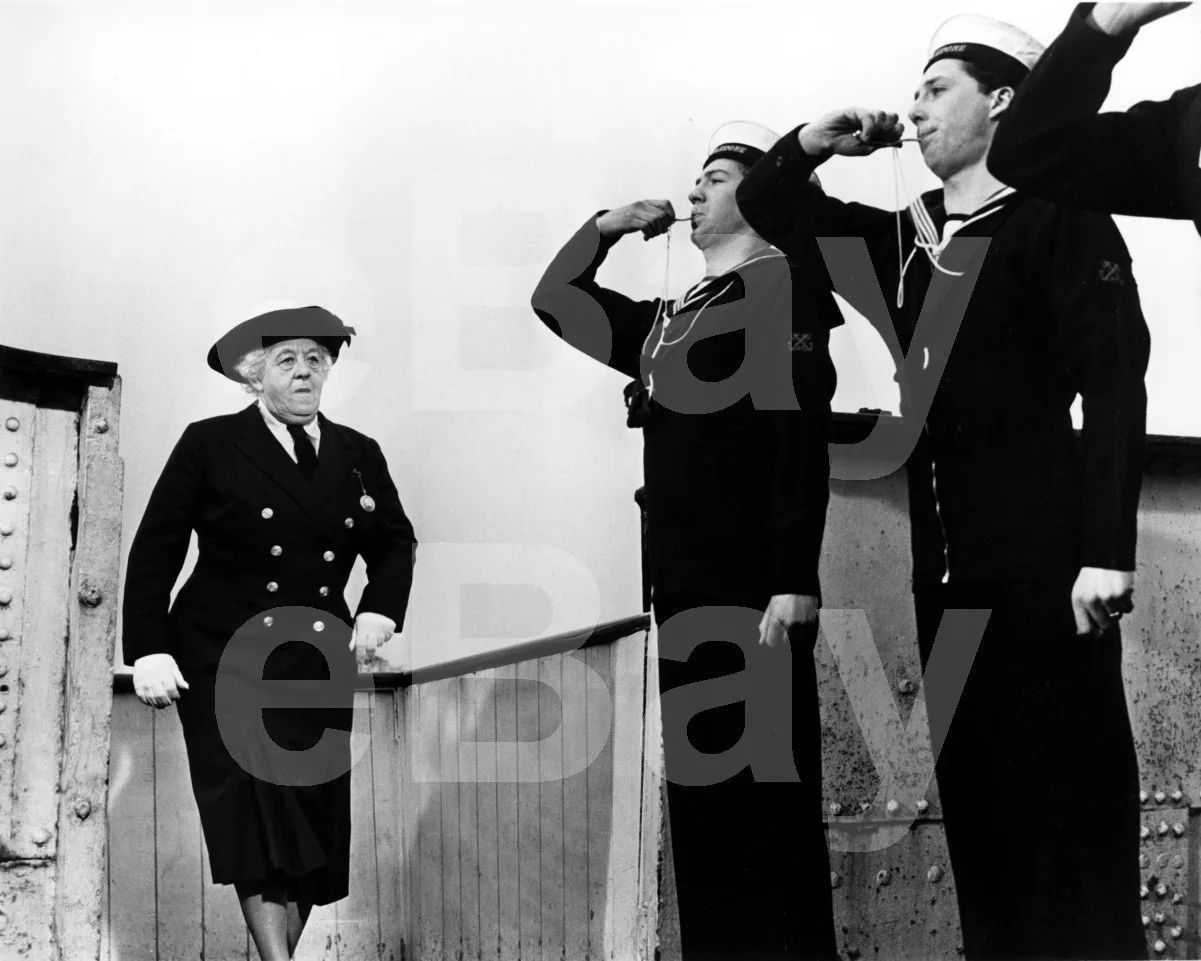Murder Ahoy (1964) Margaret Rutherford "Miss Marple" 16x12 Photo Poster Print, изображение 4