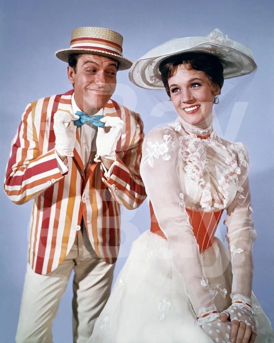 Mary Poppins (1964) Julie Andrews, Dick Van Dyke 16x12 Photo Poster Print, изображение 4