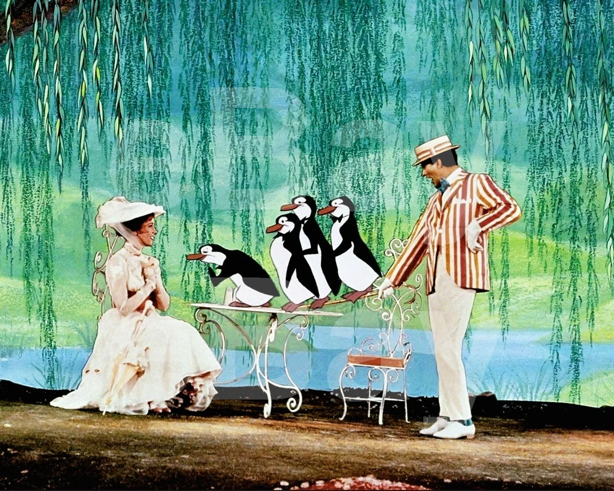 Mary Poppins (1964) Julie Andrews, Dick Van Dyke 16x12 Photo Poster Print, изображение 4