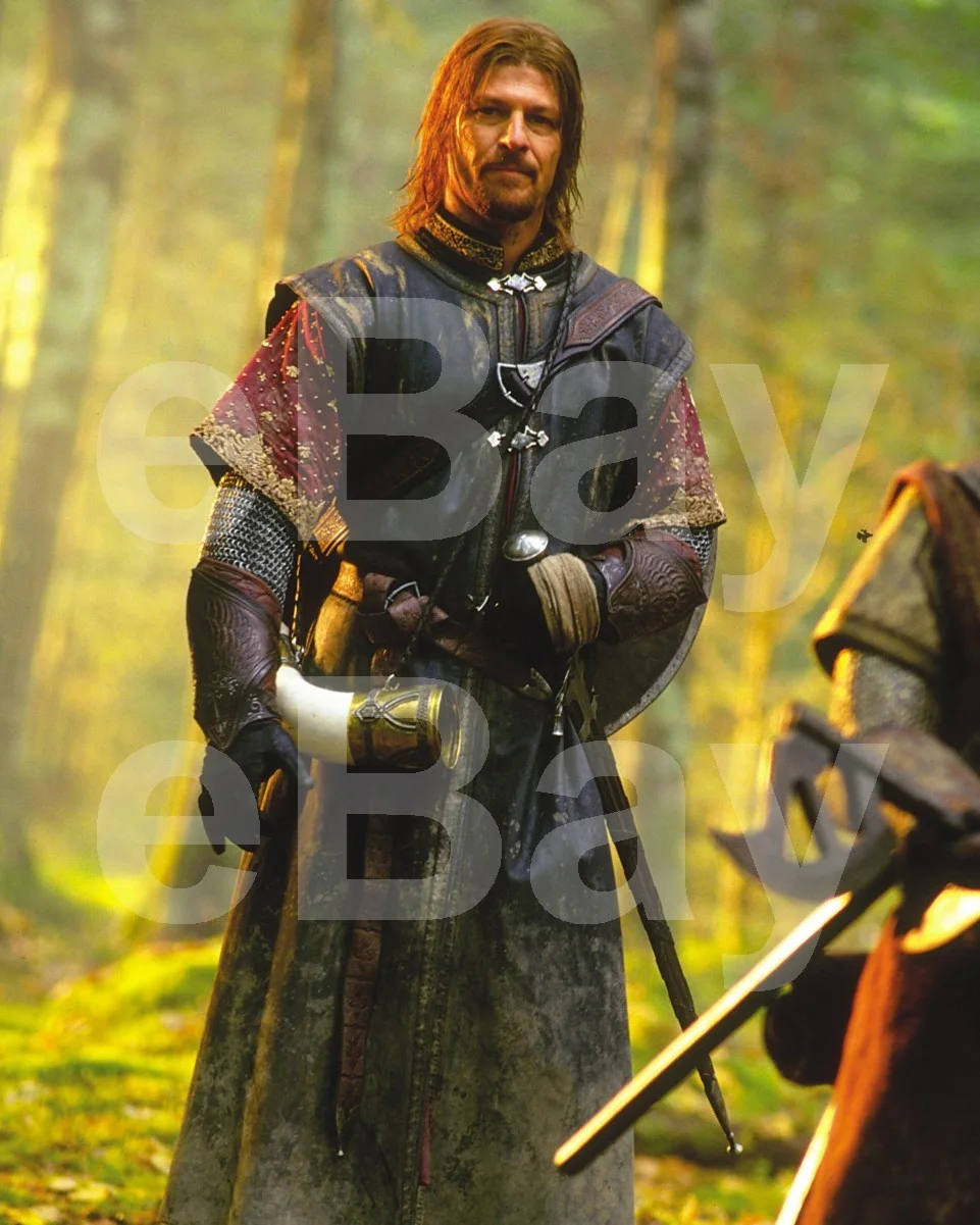 The Lord of the Rings (2001) Sean Bean "Boromir" 16x12 Photo Poster Print, изображение 4