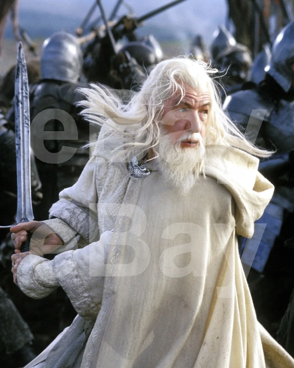 The Lord of the Rings LOTR (2003) Ian McKellen "Gandalf" 16x12 Photo Poster, изображение 4