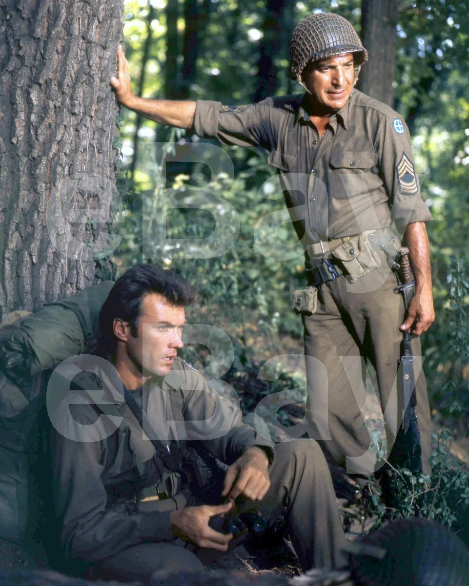 Kelly's Heroes (1970) Clint Eastwood, Telly Savalas 16x12 Photo Poster Print, изображение 4