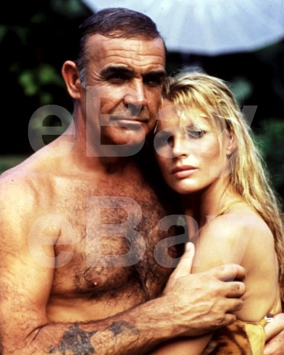 Never Say Never Again - James Bond (1983) Sean Connery, Kim Basinger 16x12 Photo, изображение 4