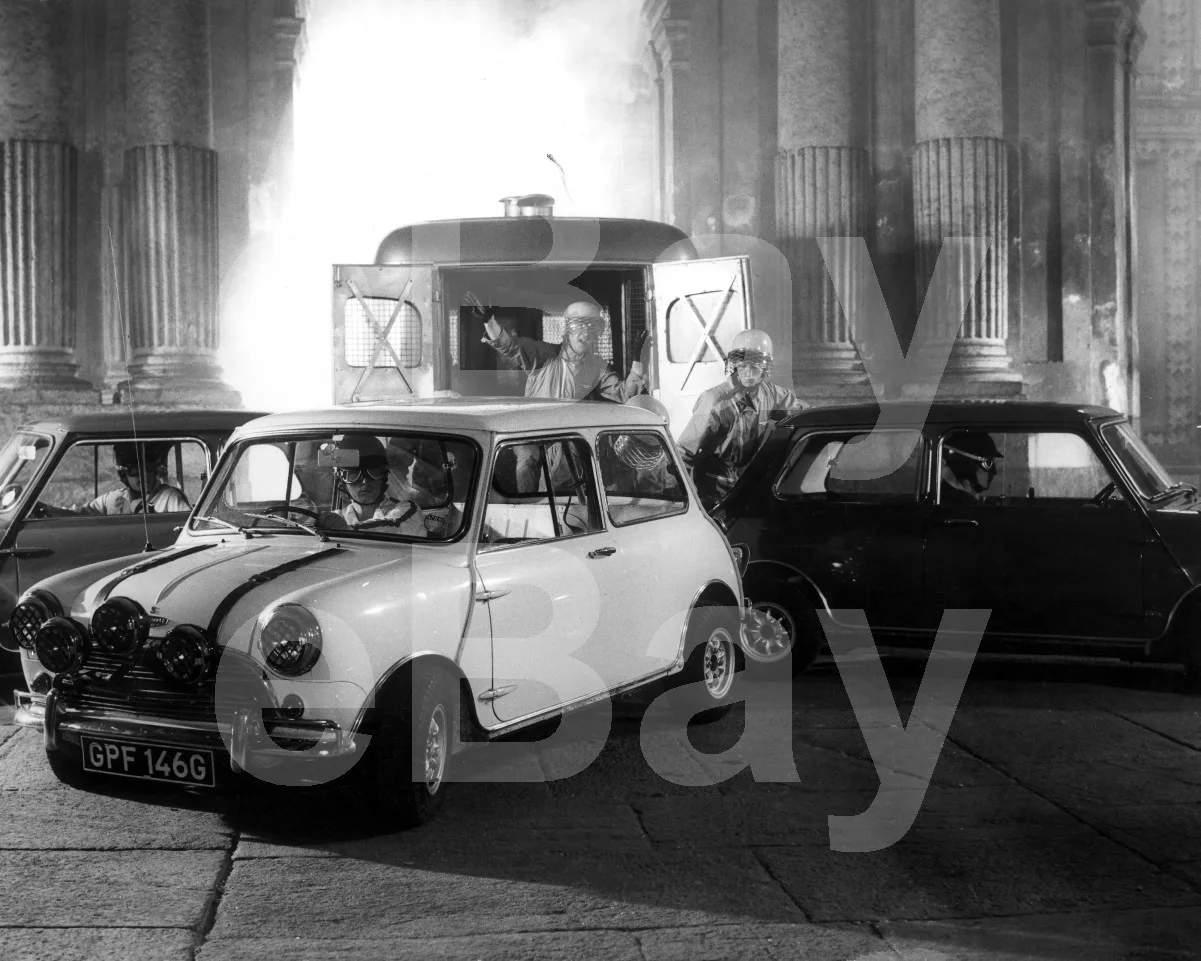 The Italian Job (1969) Car Scene, Mini Cooper 16x12 Photo Poster Print, изображение 4