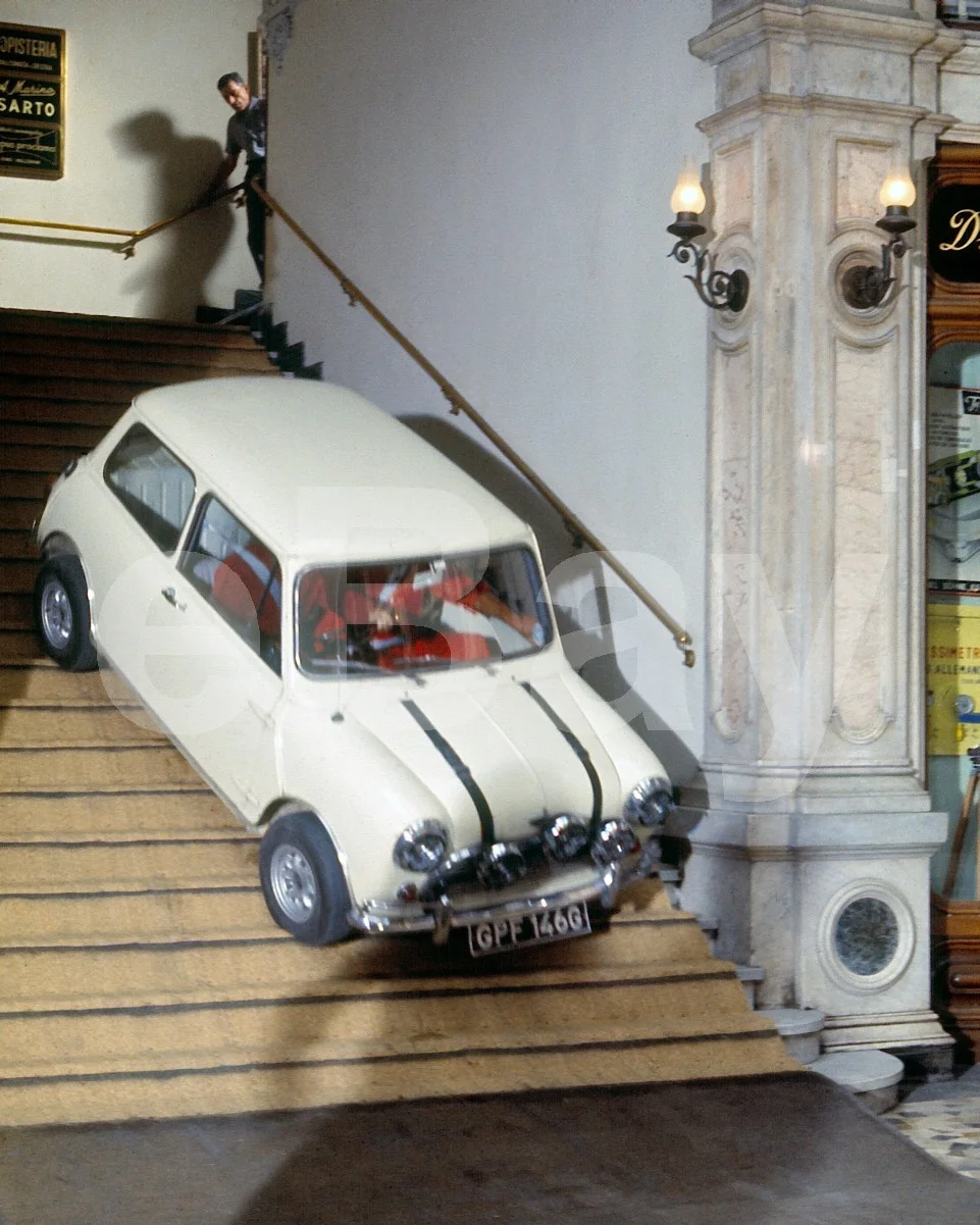 The Italian Job (1969) Car Chase Mini Cooper Scene 16x12 Photo Poster Print, изображение 4