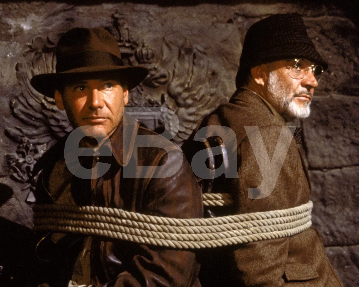 Indiana Jones and the Last Crusade (1989) Harrison Ford Sean Connery 16x12 Photo, изображение 4
