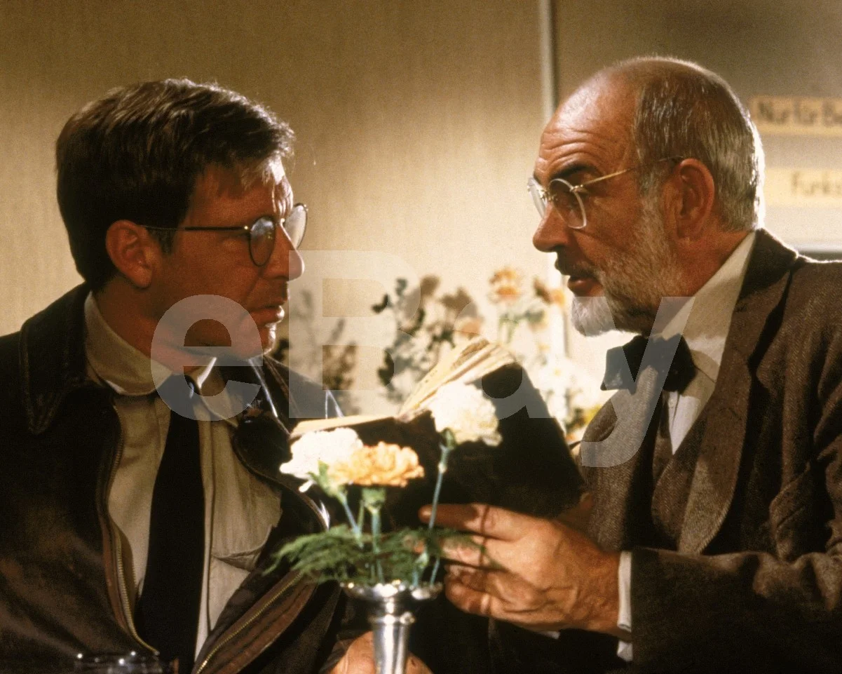 Indiana Jones and the Last Crusade (1989) Harrison Ford Sean Connery 16x12 Photo, изображение 4