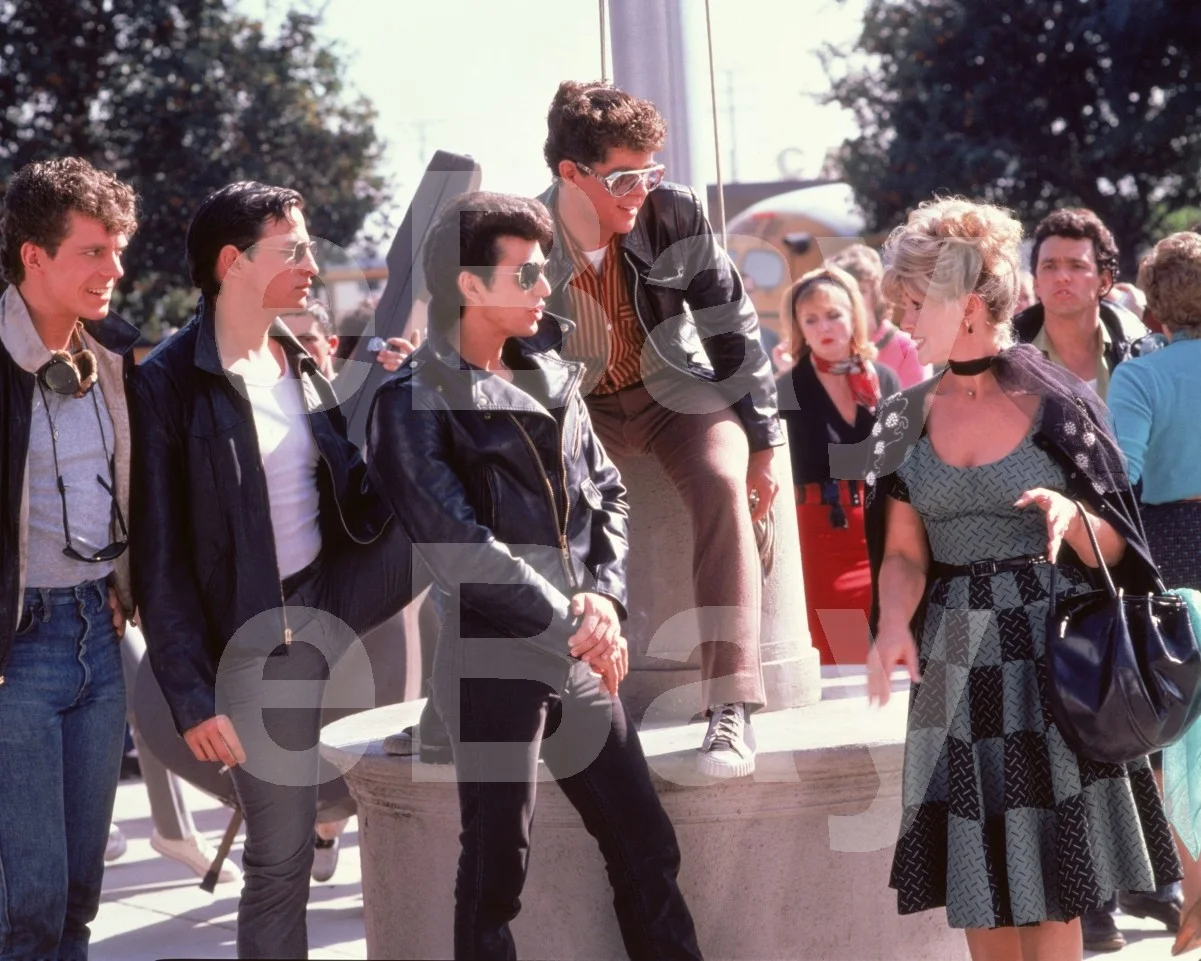 Grease 2 (1982) Adrian Zmed, Christopher McDonald, Connie Stevens 16x12 Photo, изображение 4