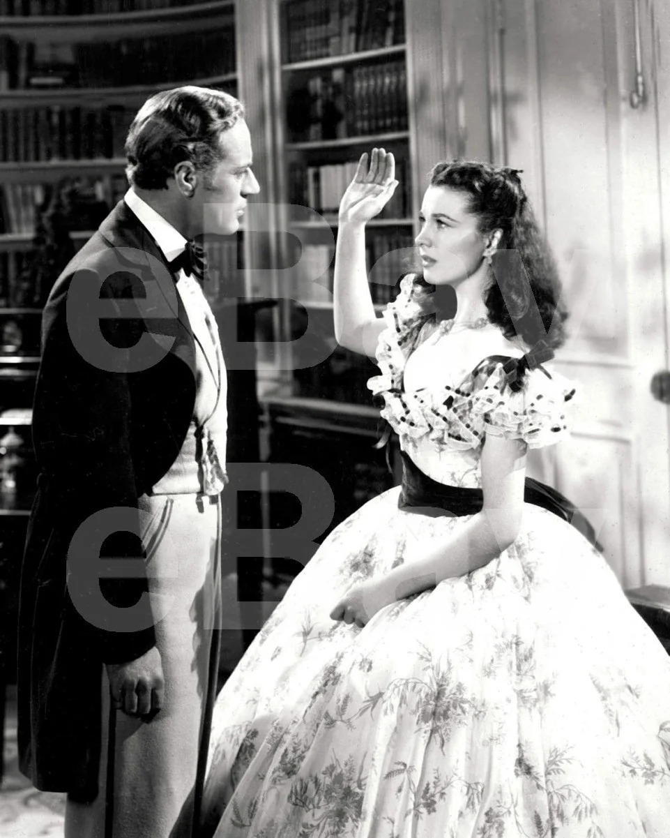 Gone with the Wind (1939) Leslie Howard, Vivien Leigh 16x12 Photo Poster Print, изображение 4