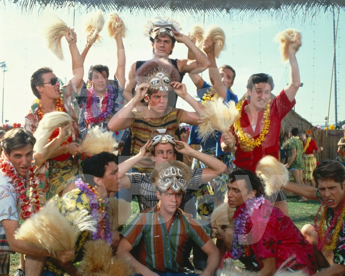 Grease 2 (1982) Adrian Zmed, Leif Green, Christopher McDonald 16x12 Photo, изображение 4