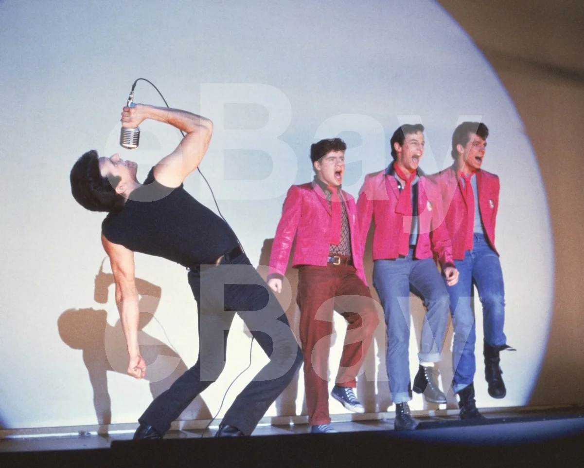 Grease 2 (1982) Adrian Zmed, Leif Green, Peter Frechette 16x12 Photo Poster, изображение 4