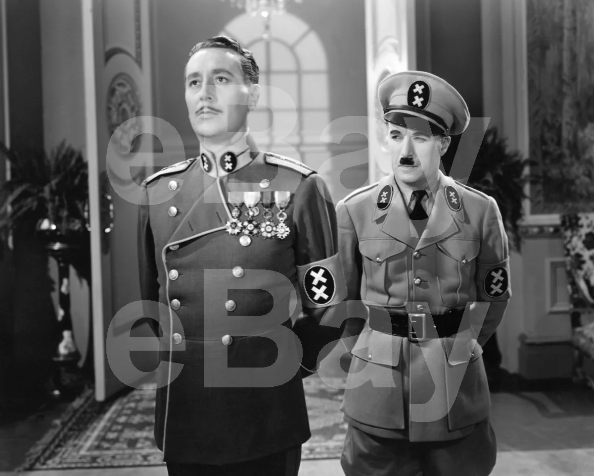 The Great Dictator (1940) Charlie Chaplin, Reginald Gardiner 16x12 Photo Poster, изображение 4