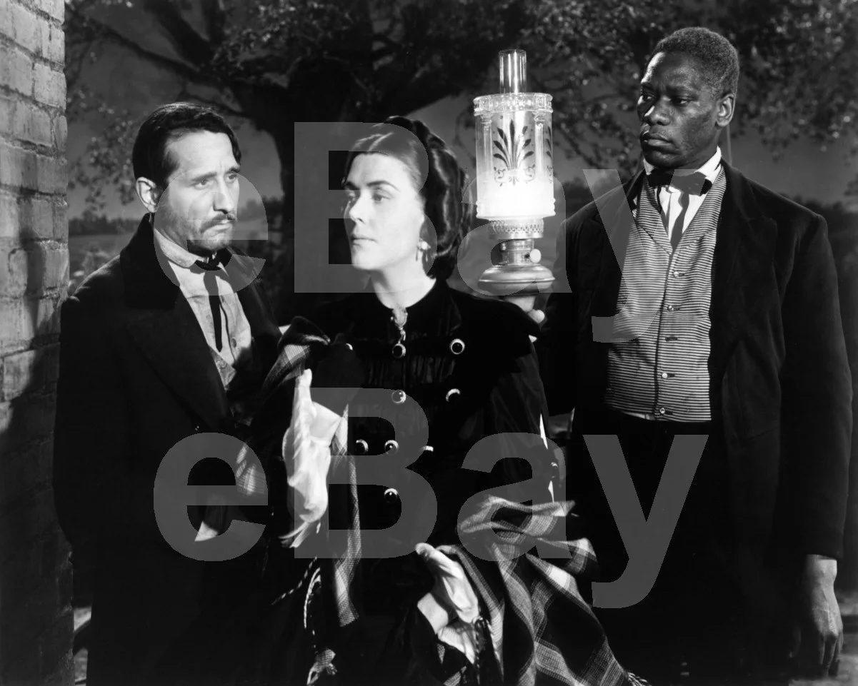 Gone with the Wind (1939) Victor Jory, Barbara O'Neil, Oscar Polk 16x12 Photo, изображение 4