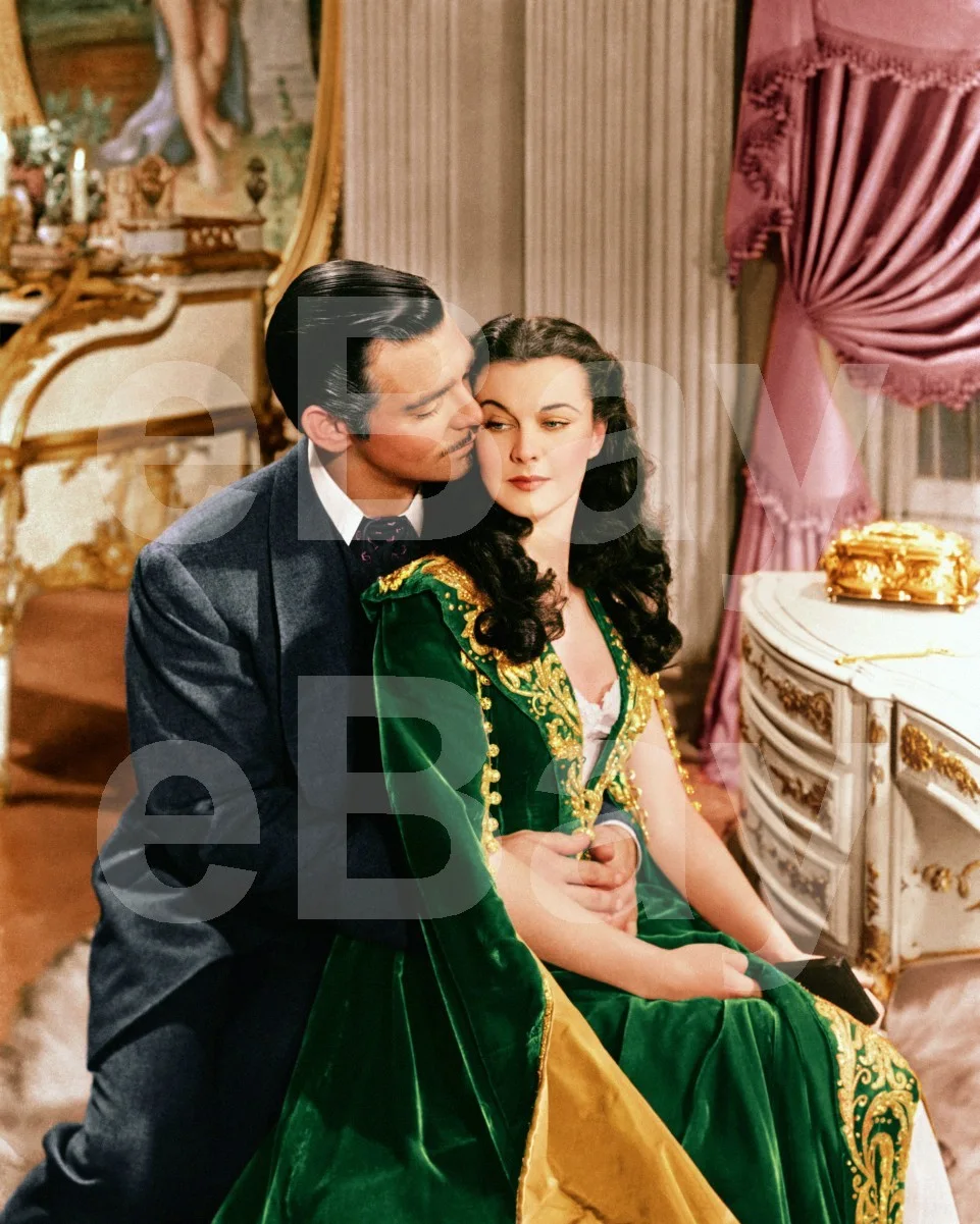 Gone with the Wind (1939) Vivien Leigh, Clark Gable 16x12 Photo Poster Print, изображение 4