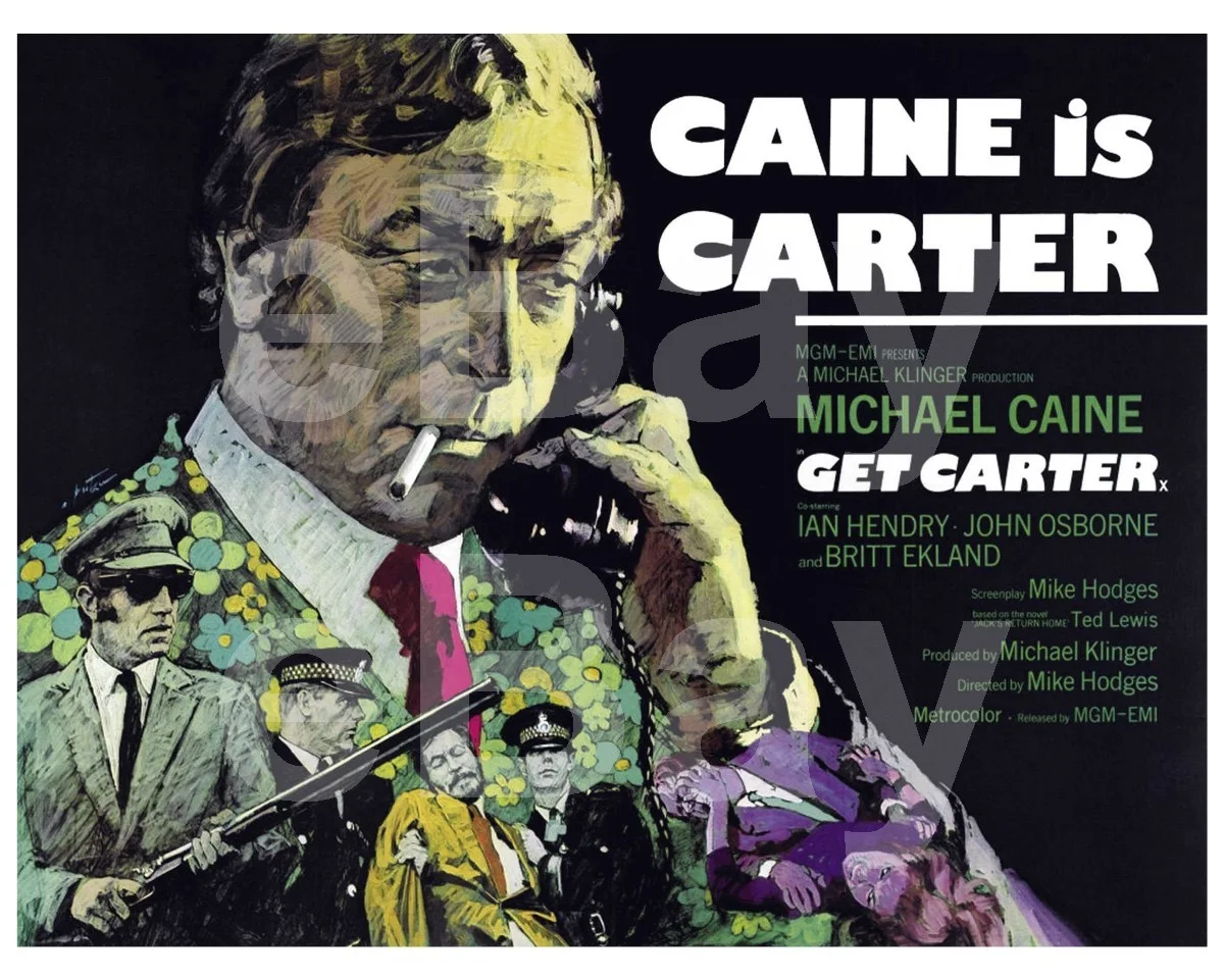 Get Carter (1971) Michael Caine Poster Print 16x12 Photo Poster Print, изображение 4