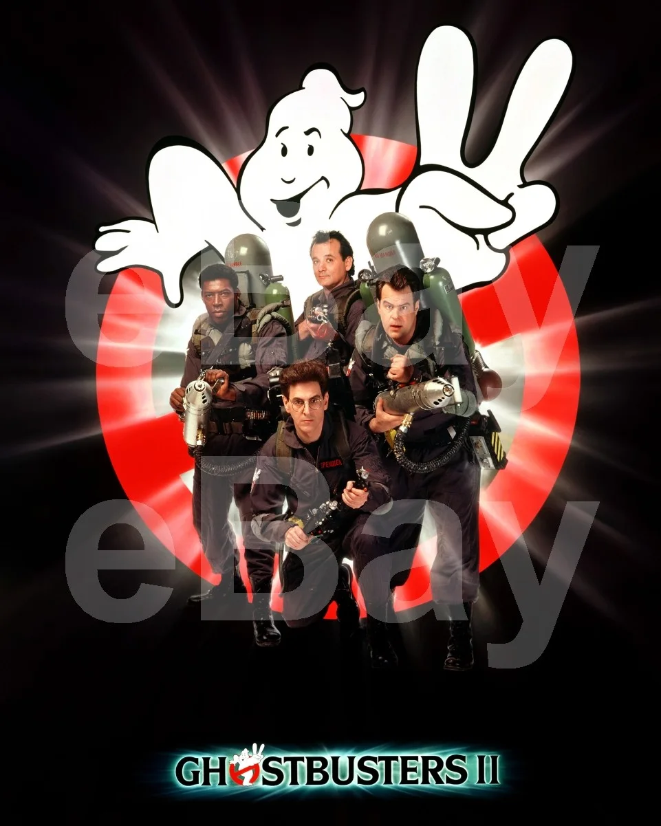 Ghostbusters II (1989) Bill Murray, Dan Aykroyd 16x12 Photo Poster Print, image 4