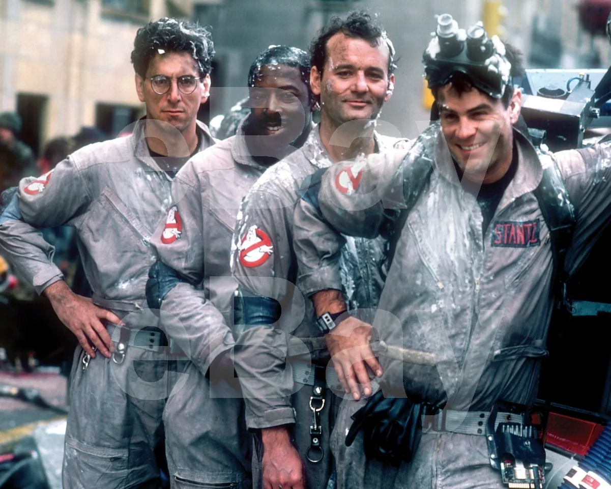 Ghostbusters (1984) Harold Ramis, Dan Aykroyd , Ernie Hudson 16x12 Photo, изображение 4