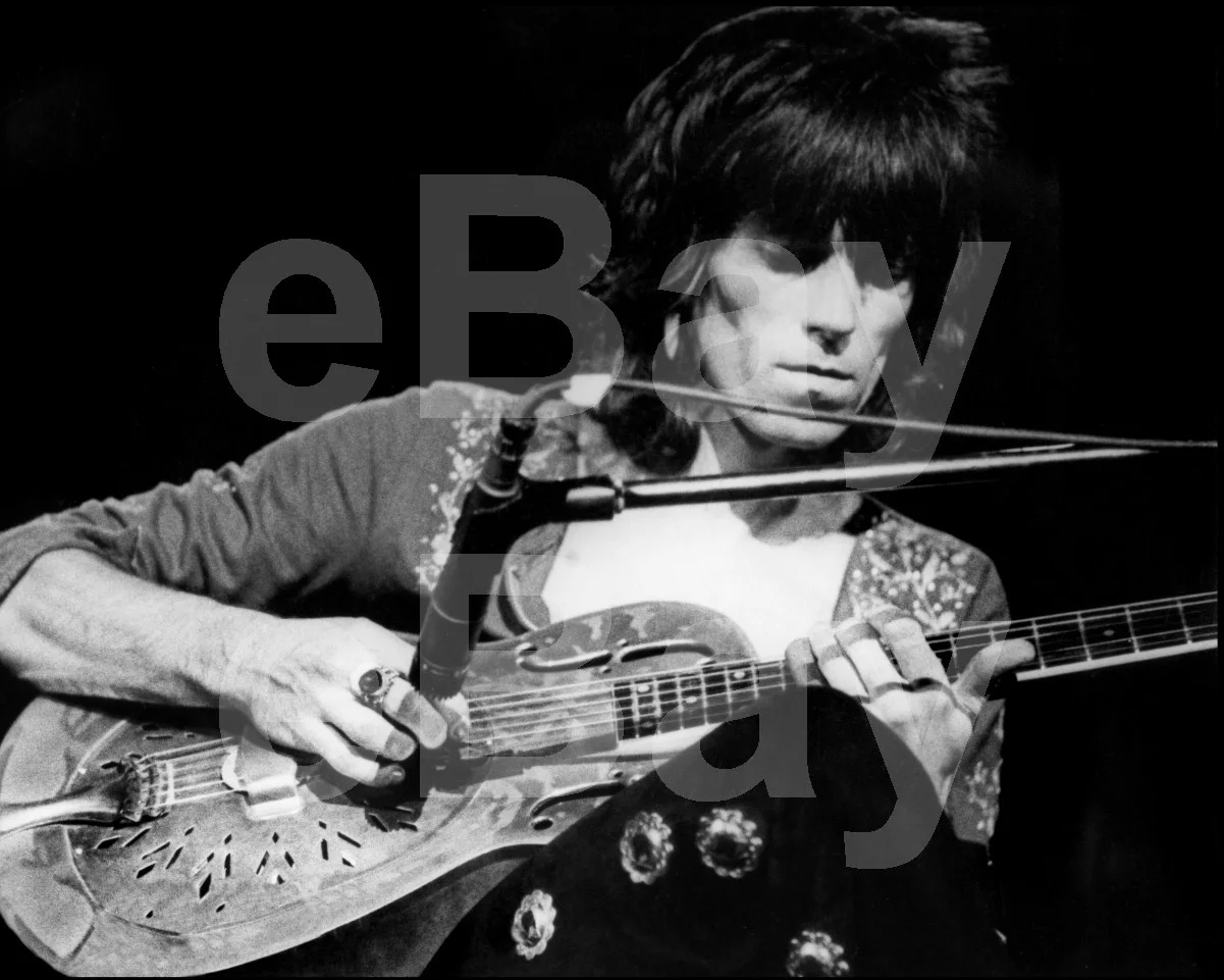 Gimme Shelter (1970) Keith Richards "The Rolling Stones" 16x12 Photo Poster, изображение 4