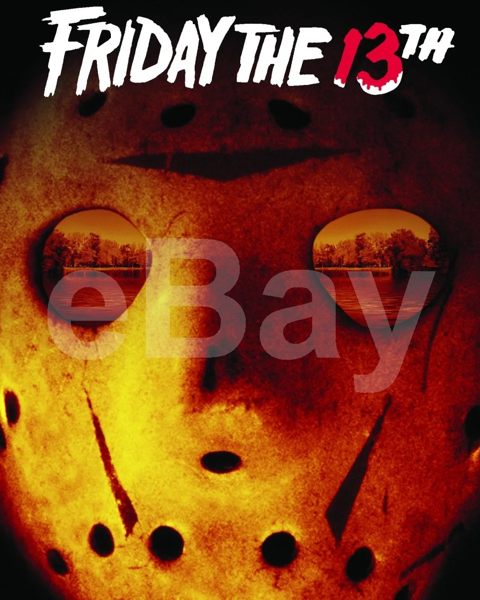 Friday the 13th (1980) Poster Print Artwork 16x12 Photo Poster Print, изображение 4