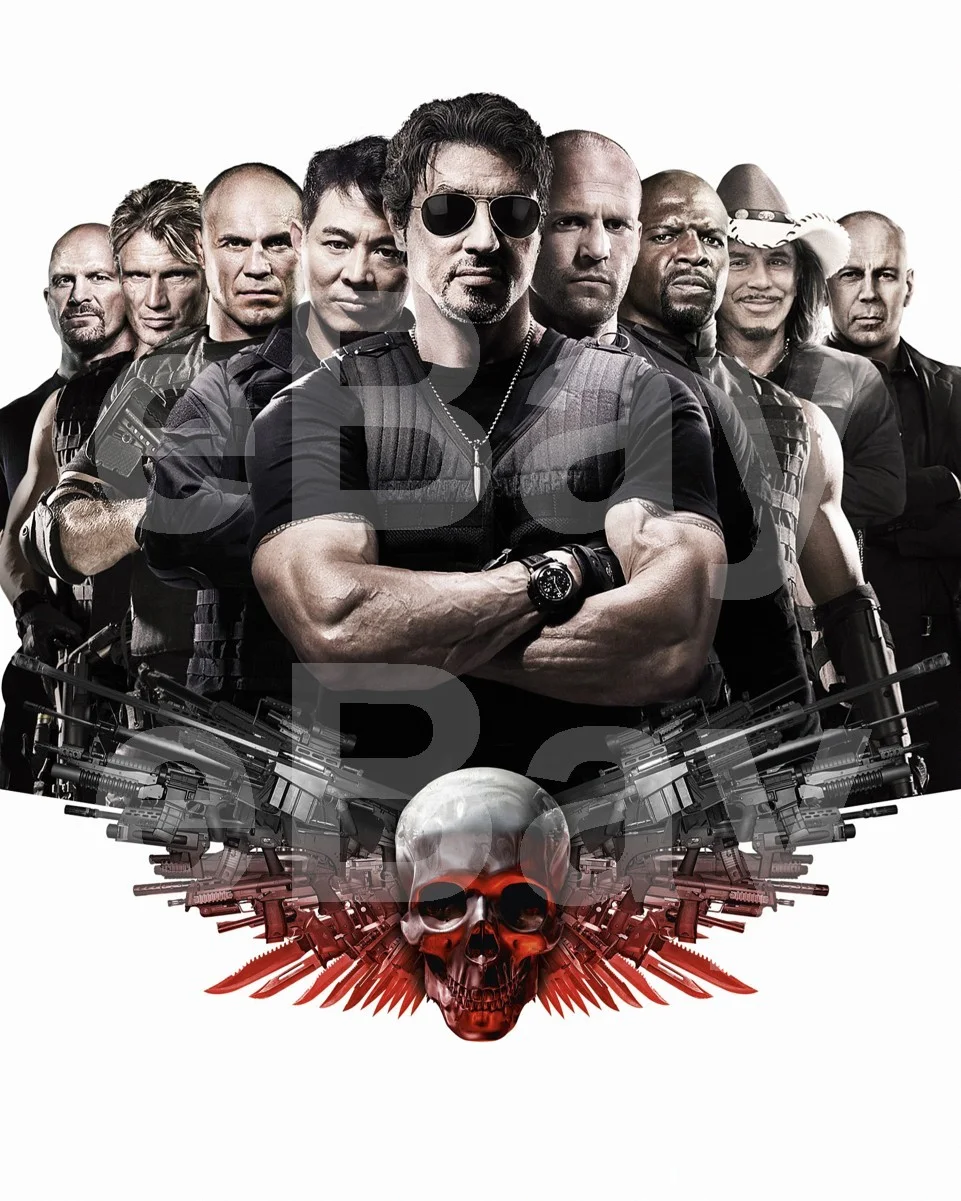 The Expendables (2010) Cast 16x12 Photo Poster Print, изображение 4
