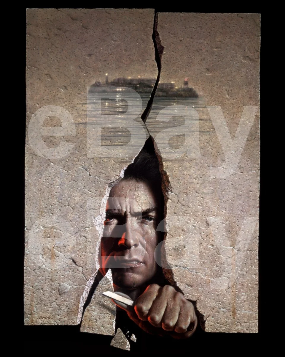 Escape From Alcatraz (1979) Poster Artwork, Clint Eastwood 16x12 Photo Poster, изображение 4
