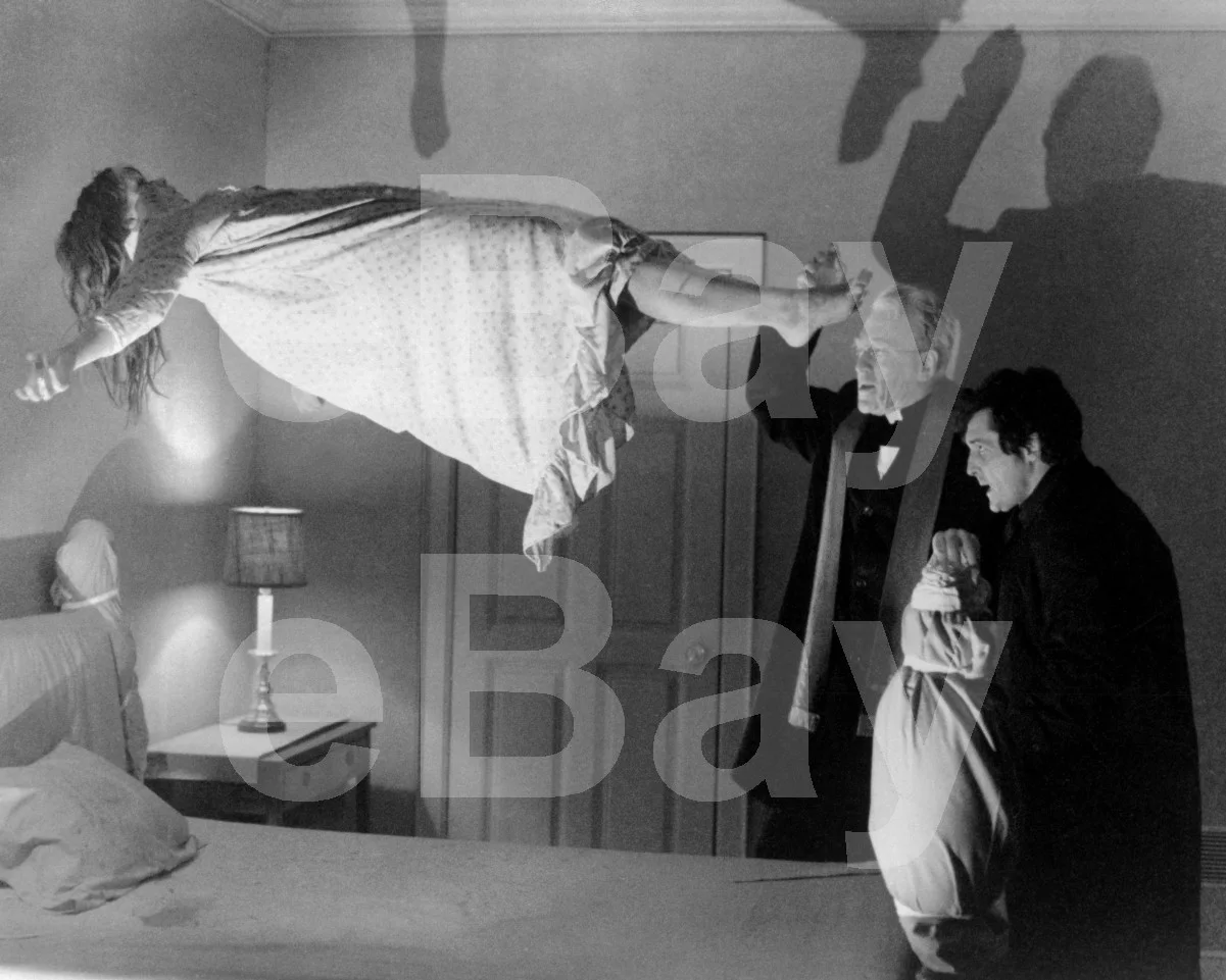 The Exorcist (1973) Max Von Sydow, Jason Miller, Linda Blair 16x12 Photo Poster, изображение 4