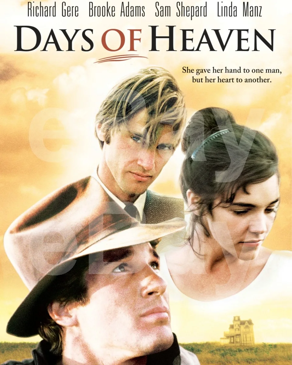 Days of Heaven (1978) Sam Shepard, Richard Gere, Brooke Adams 16x12 Photo, изображение 4