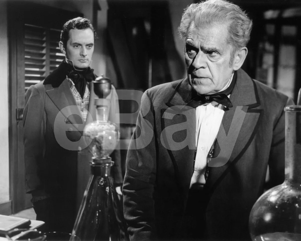 Corridors of Blood (1958) Francis Matthews, Boris Karloff 16x12 Photo Poster, изображение 4