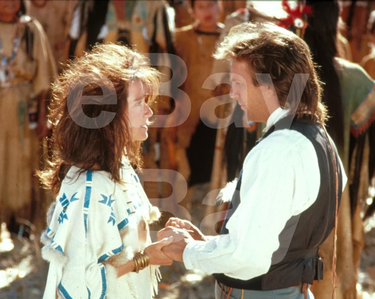 Dances with Wolves (1990) Mary McDonnell, Kevin Costner 16x12 Photo Poster Print, изображение 4